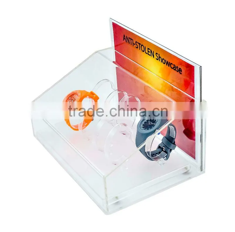 ATI High Quality graceful different high acrylic watch display cabinet