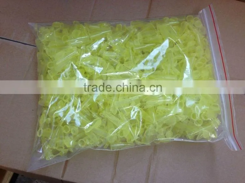 laboratory use yellow tips plastic pipette tips for hospital
