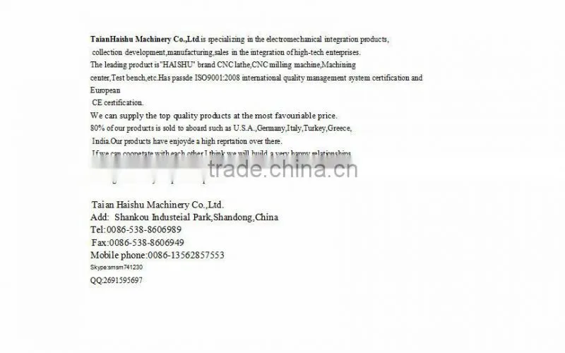 5-axis cnc vertical machining center XH7146 cnc machining center and vmc machine manufacturer Taian Haishu