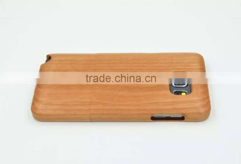 Handmade Real Carved Wood Wooden Phone Case Cover Shell For Samsung Galaxy Note 5