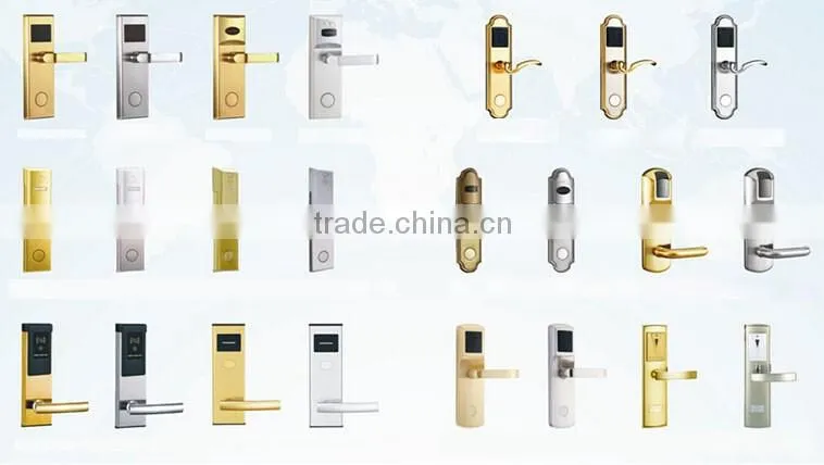 Free software stainless steel RFID smart hotel lock