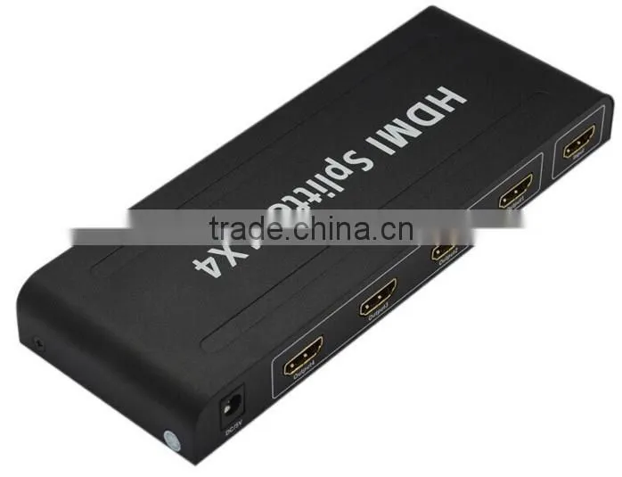 4way HDMI splitter 1.4 for HDTV support 4k*2k