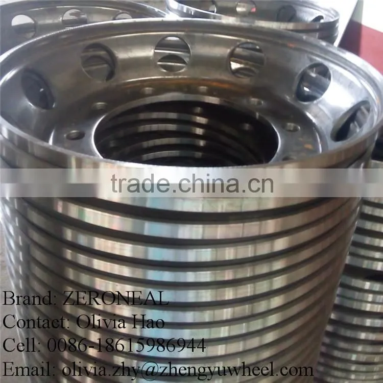 Steel wheel lock ring