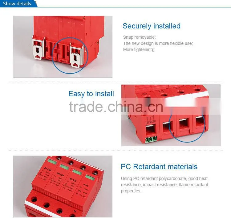 Poe Surge Protector Electric Fence Lightning Arrestor