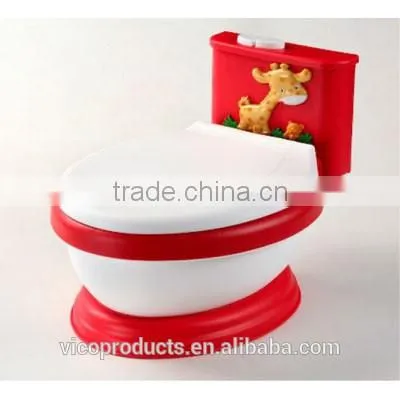 Hot sales musical and light light baby potty baby closestool