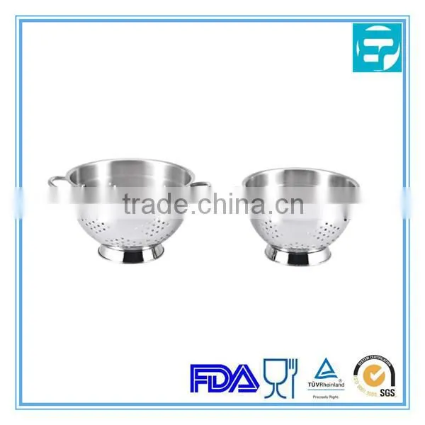 stainless steel vegetable colander set