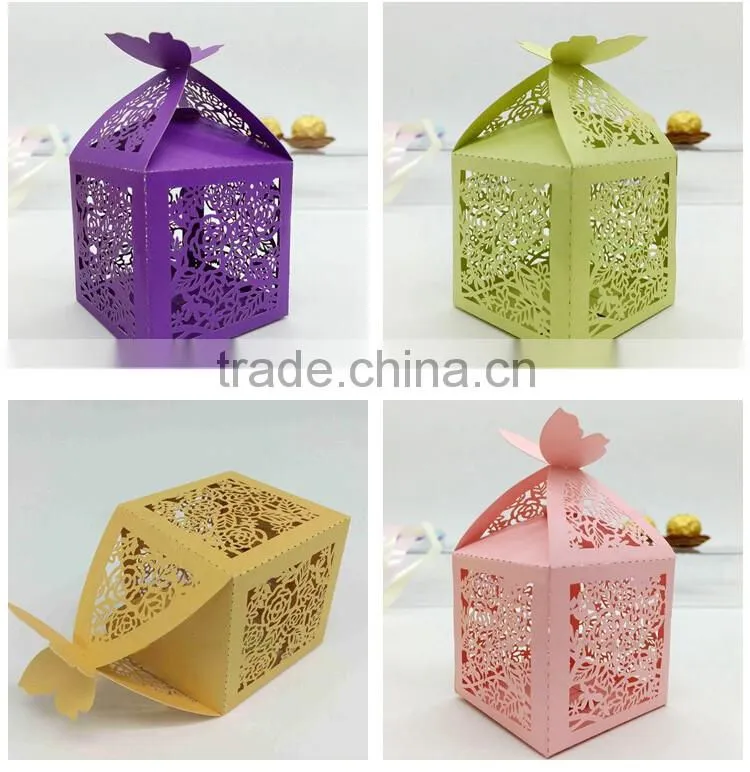 Hot sale wedding favour packaging box wedding favor box