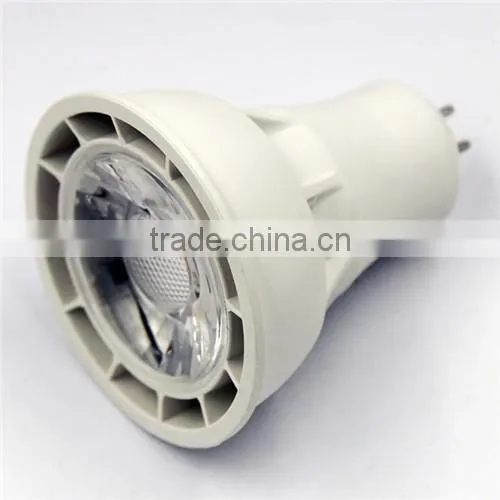 China manufacture Ra80 PF0.9 led bulbs gu10 Dimmable COB 7W