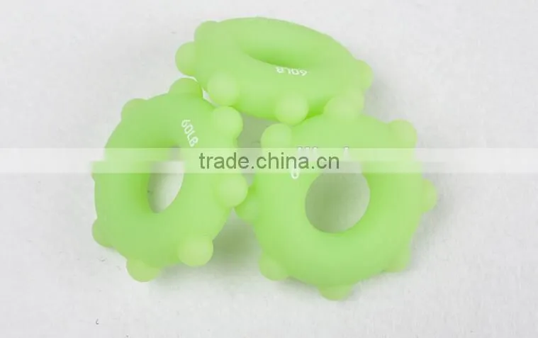 Newest Wholesale High Quality Exercise Equipment Colorful Eco-friendly Silicone Massage Gripping Ring