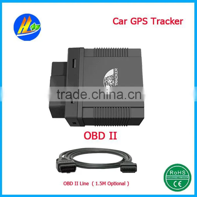 plug-and-track obd ii tracker vehicle tracking with APP tracking on phone