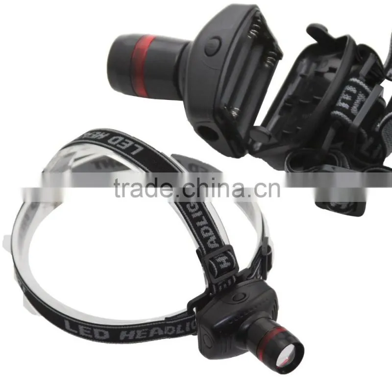 3W Focus Zoom LED Headlamp 3 Mode Energy Saving Outdoor Sports Camping Fishing Head Lamp Flashlights