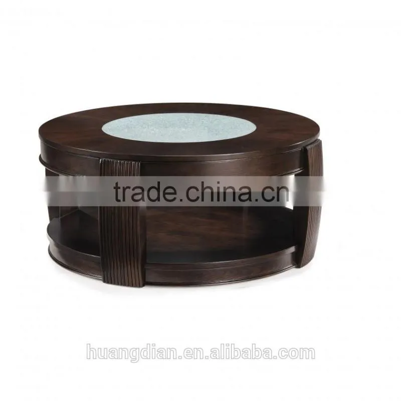 modern long square solid wood coffee table for sale CT7397