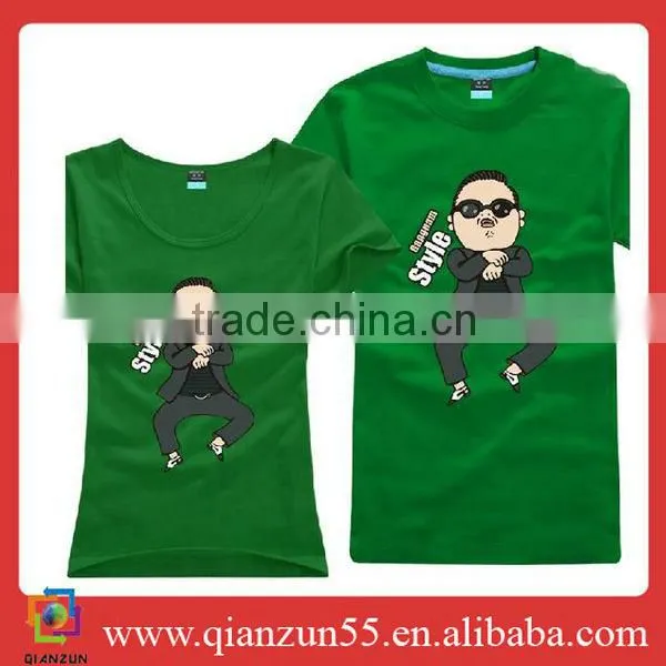 100% cotton black short sleeve custom printing shirt bulk blank t-shirts