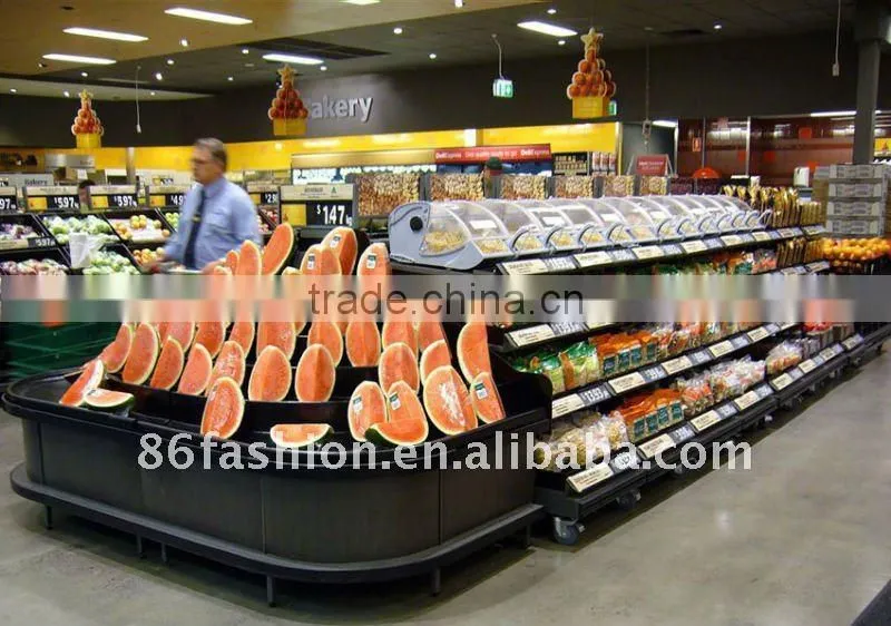 supermarket display rack