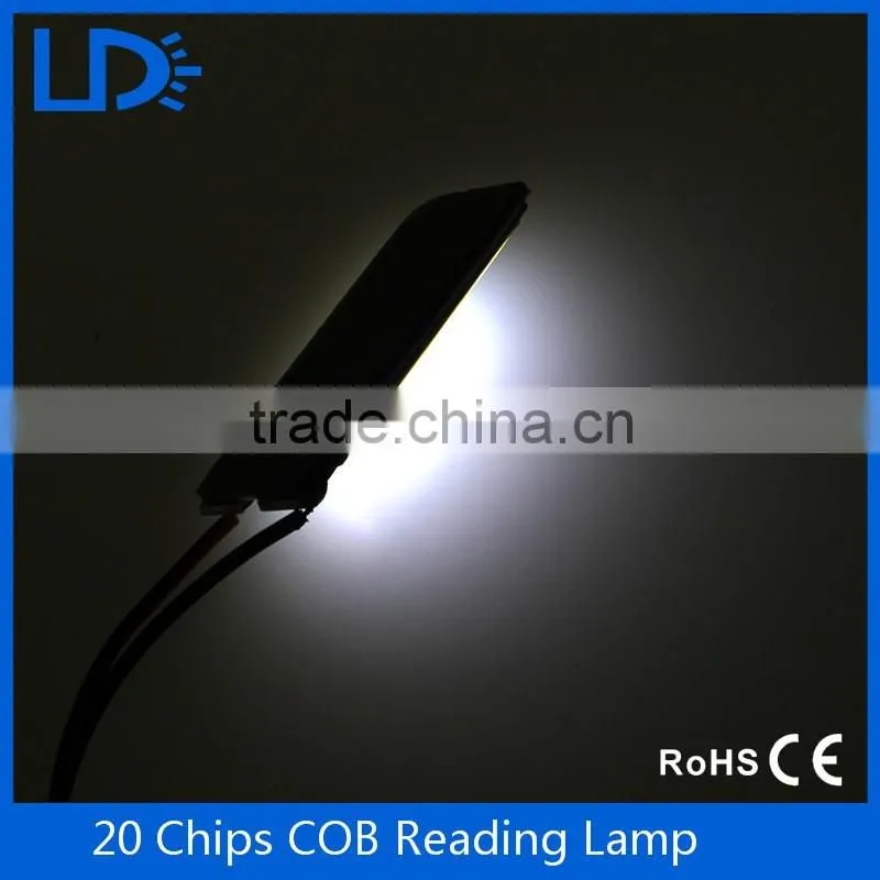 20SMD 12V COB White Light Sourcing For Auto Reading Lamp Dome Bulb Led Auto Interior Panel Light