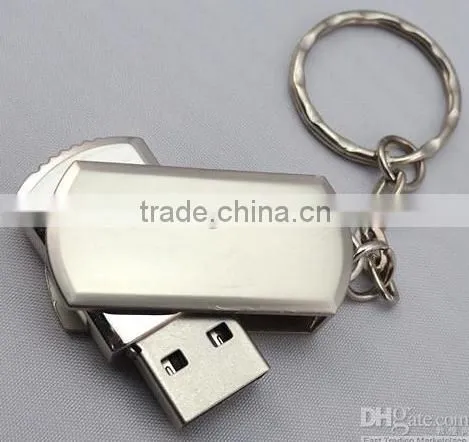 metal swivel usb stick customized from SZ factory