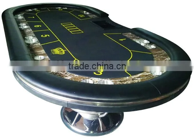 High quality luxury poker table,professional casino poker table