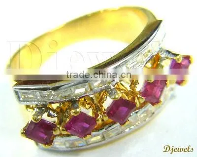 Ruby Wedding Rings, Ladies Gold Rings, Rings Jewelry