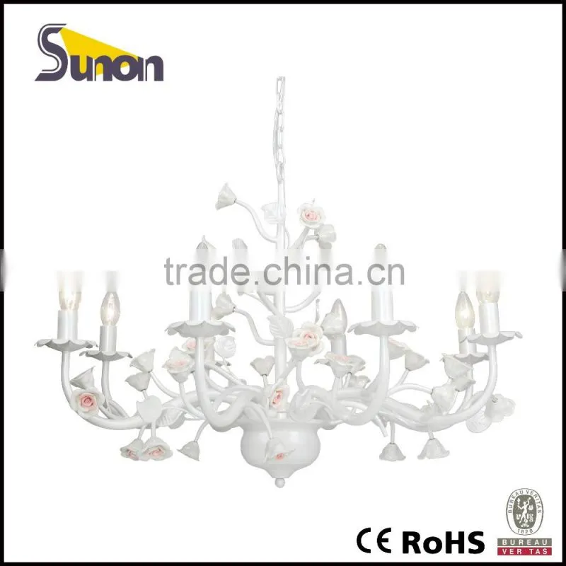 ST1041-1wrought Iron decorative study room & badroom table lamp
