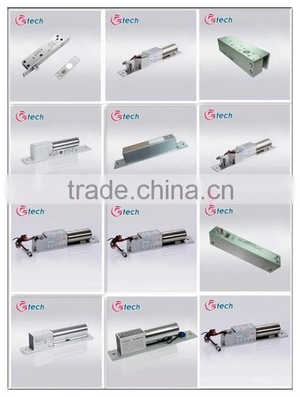 Time delay function glass push lock for office