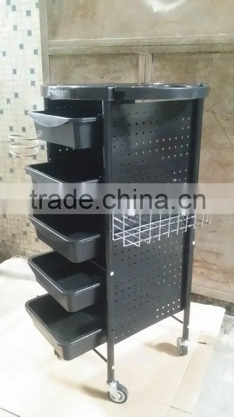 beauty salon drawer trolley. hair salon trolley cart. Salon Trolley. B12-ST044
