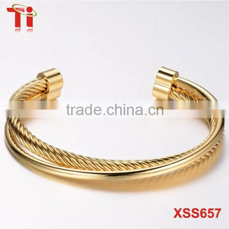 Stainless steel bracelet for girls, exquisite bracelet with adjustable end, fine chain stainless steel jewelry gift