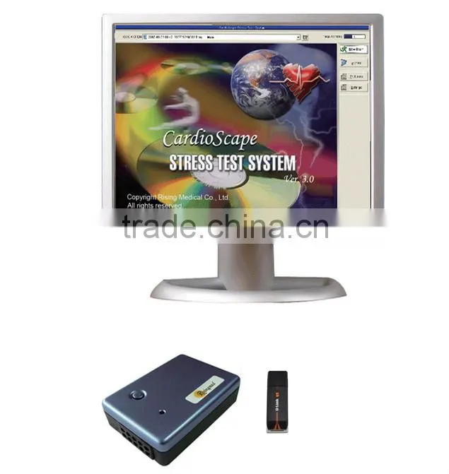 Holter Stress Test System with PC Software Wireless for Cardiac Stress Exercise ST