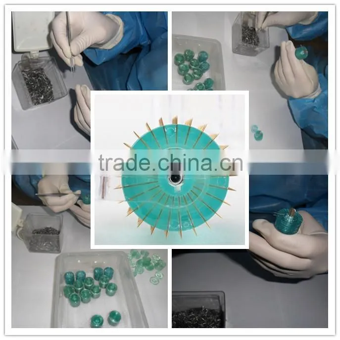 GTO 1200 Needles Derma Micro Needle body skin needle roller