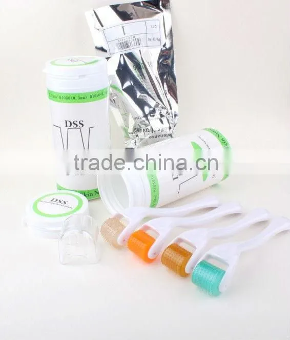CE approved microneedle roller ,high quality titanium needle for hair loss treatment