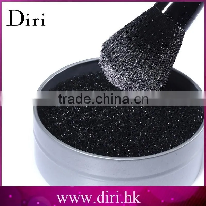 Makeup Brush Eye Shadow Color Clean Sponge Tool Cleaner Sponge Remover Box