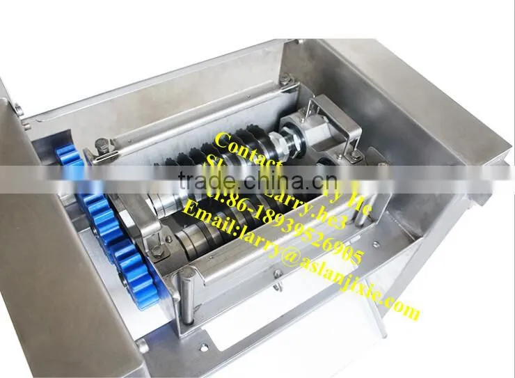 poultry with bones dicing machine/duck cutting machine