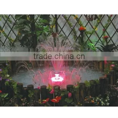 Colorful low energy LED fountain light LED fountain lamp with 48pcs lamps