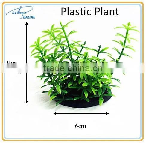 Eco-friendly Wholesale Aquarium Plastic Plants Artificial Plastic Plants for Sale