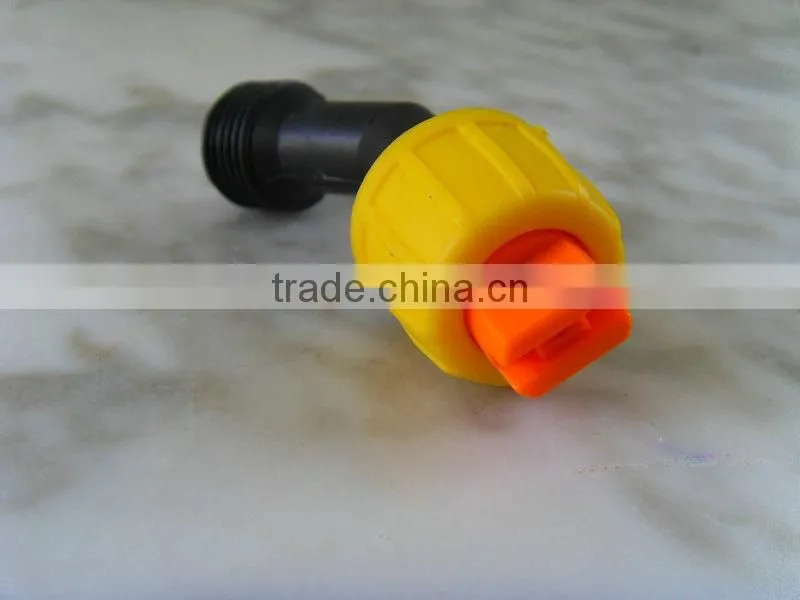 flower sprayer nozzle with outer thread