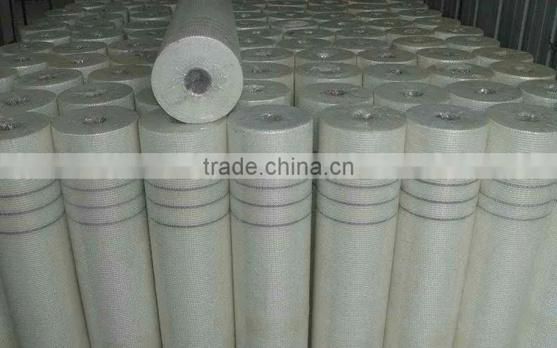 Alkali resistant reinforcement concrete fiberglass mesh