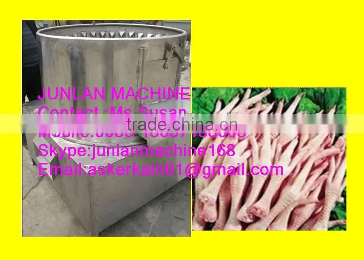 chicken feet skin peeling machine for chicken feet processing