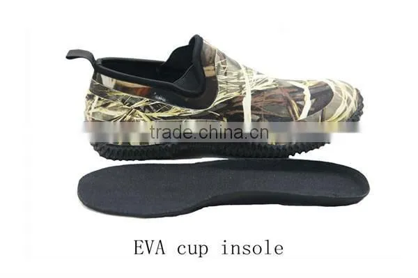 2014 New Designed Men Camo Neoprene Archer Hunting Boots