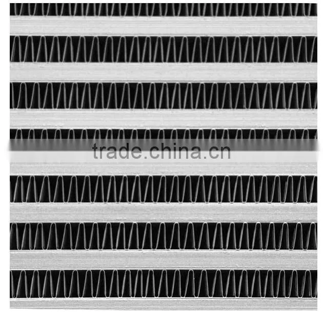 Customize air cooled brazed aluminum plate bar turbo intercooler for sale