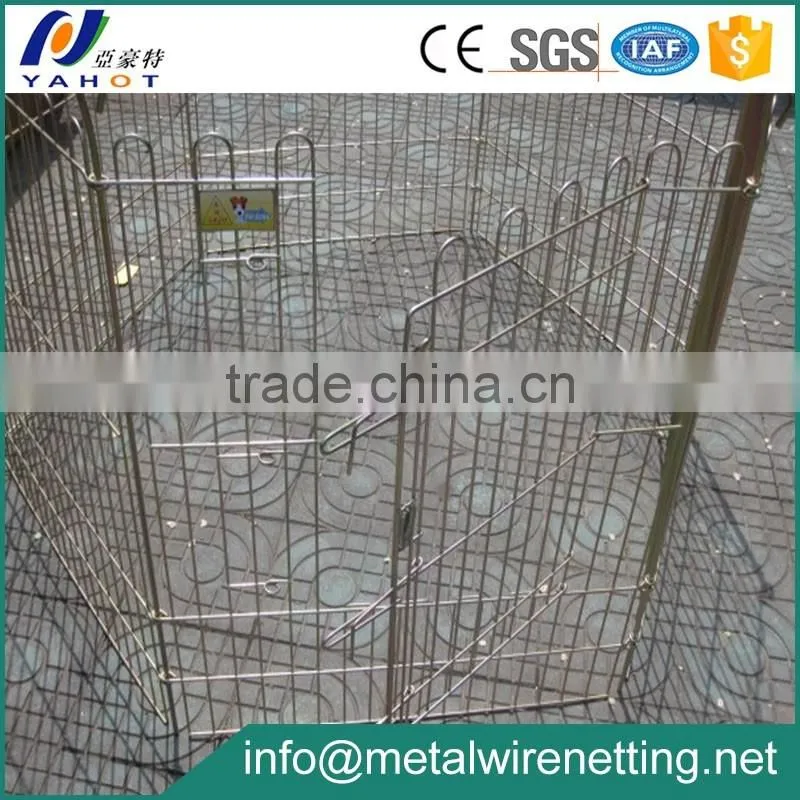 PVC Coated Iron Fence Dog Kennel Factory Direct