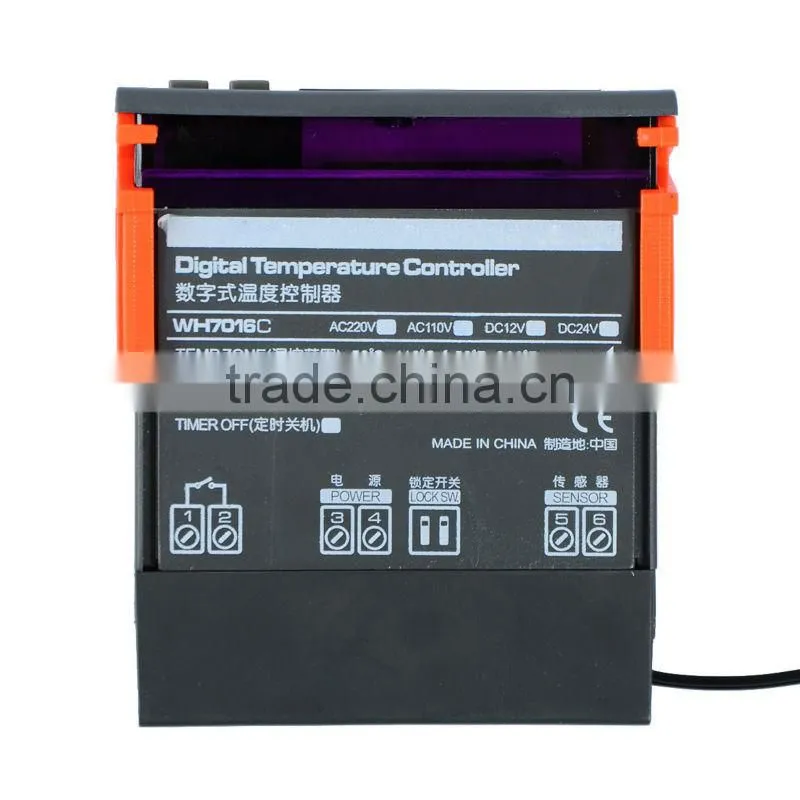 AC 110V Digital Temperature Temp Controller Incubation Thermostat Switch Sensor