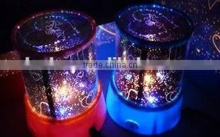2014 NEW Children Kid Baby Care Star Illuminate LED Light Projector Projecting Light Lamp