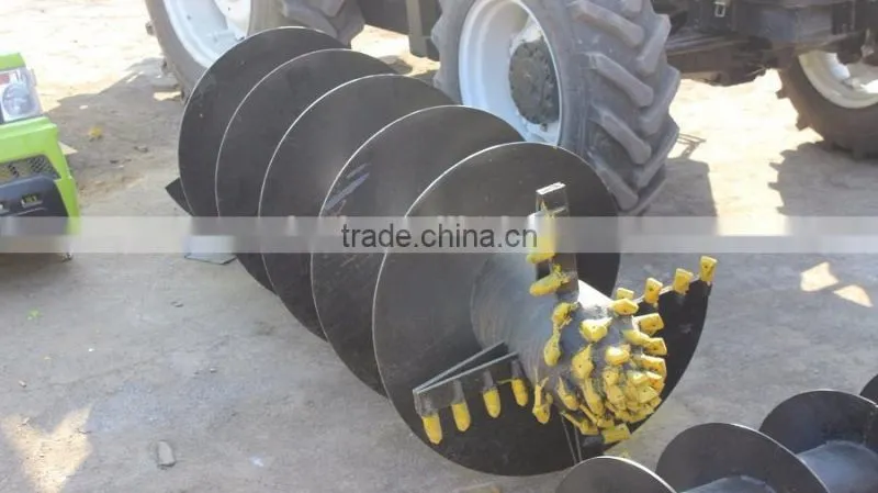 Small machine Bored Pile Equipment according to customer's dig a hole diameter size