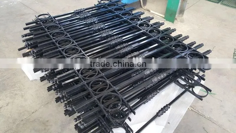 galvanized tubular pressed speaer security fencing