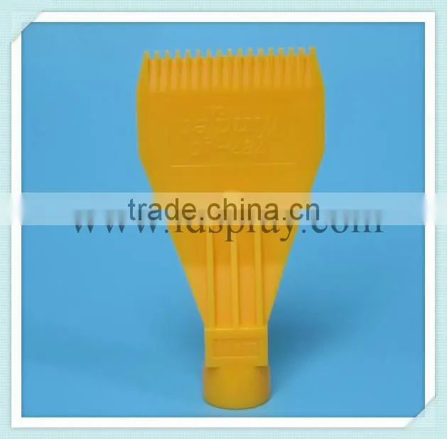 Female thread middle one hole ABS plastic windjet copressed air nozzle
