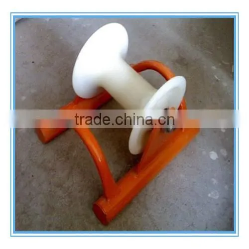 High speed turning aluminium cable pulley/High quality roller and axle