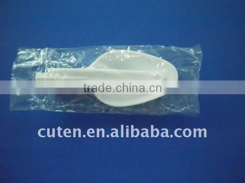 Foldable disposable Plastic Dessert Spoon