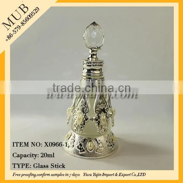 2014 Newest Design 20ml Alloy Pretty Perfume bottles Vintage Bottles
