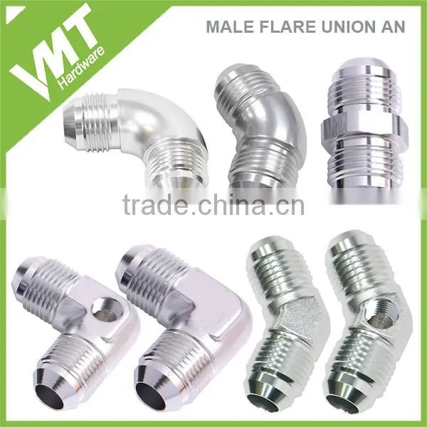 An male to npt 90 degree adapter aluminum hose fitting