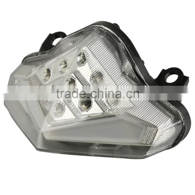 LED Rear Brake Lamp Taillight Turn Signals For Kawasaki ER-6N ER-6F 2012-14 2013
