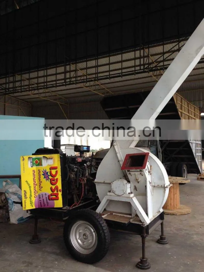 china diesel engine 50hp wood chipper